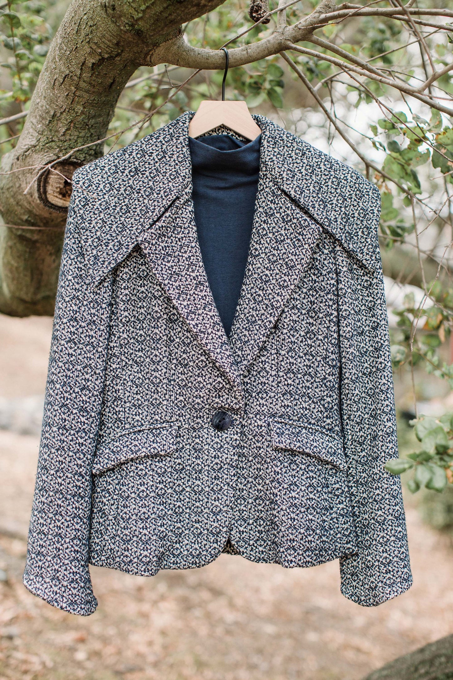 The Lady Tweed Hemp/Wool Jacket
