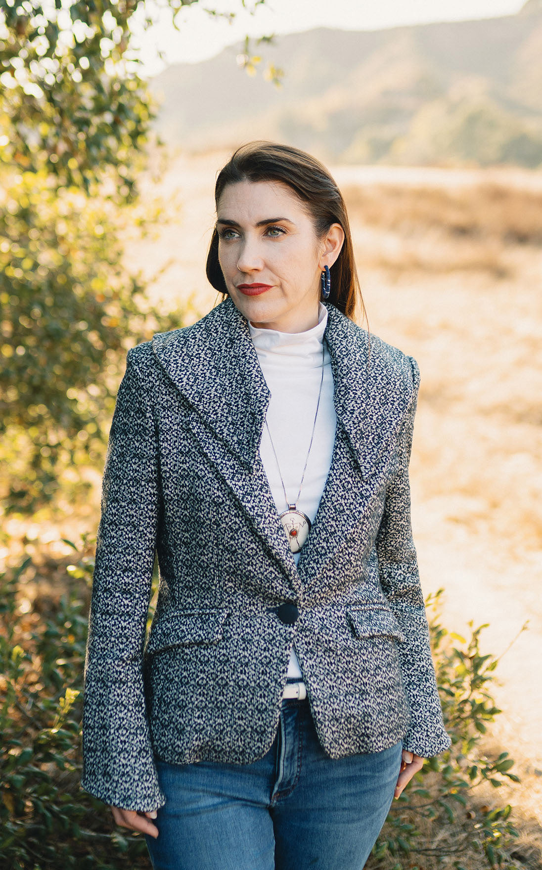 The Lady Tweed Hemp/Wool Jacket