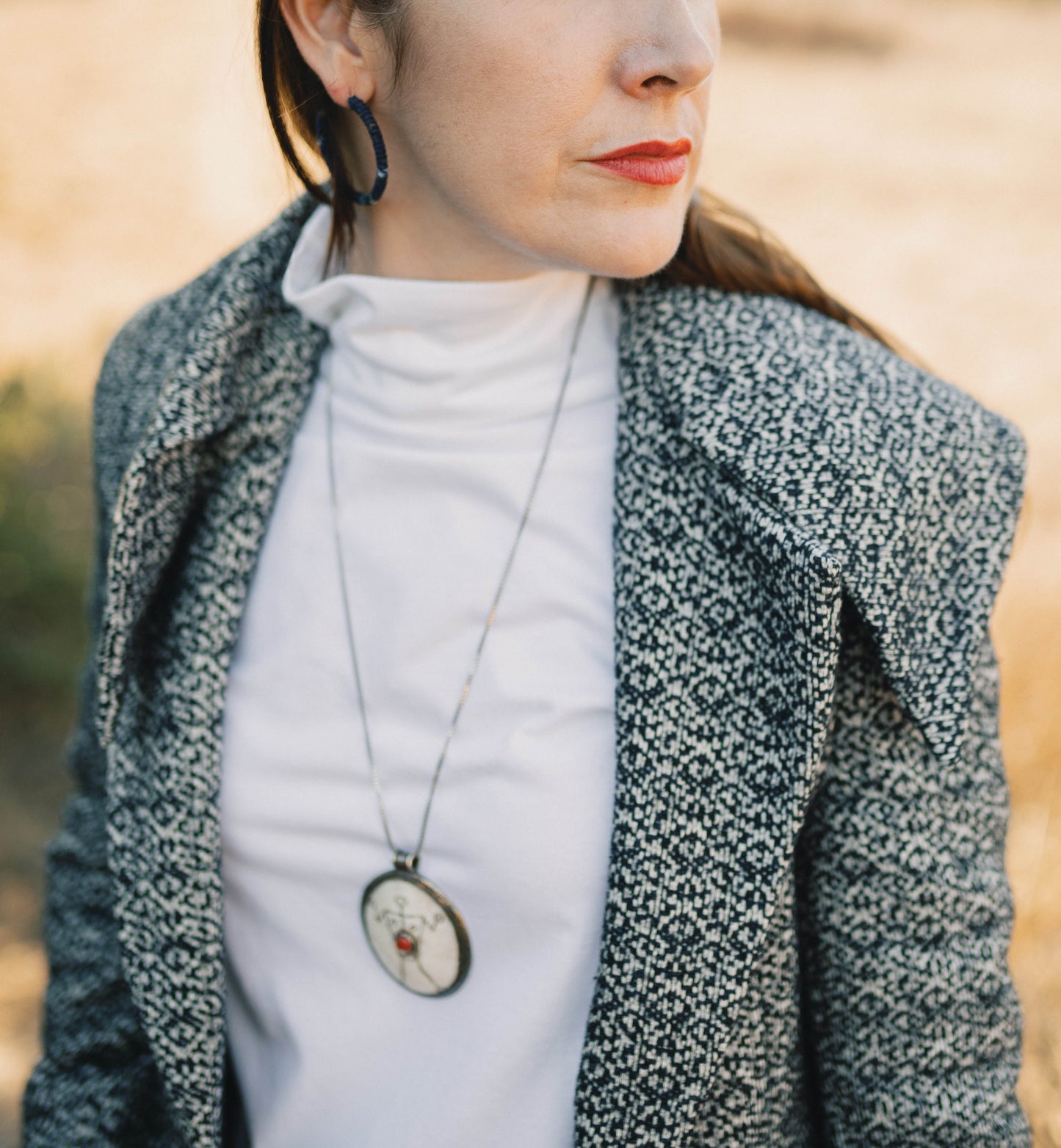 The Lady Tweed Hemp/Wool Jacket