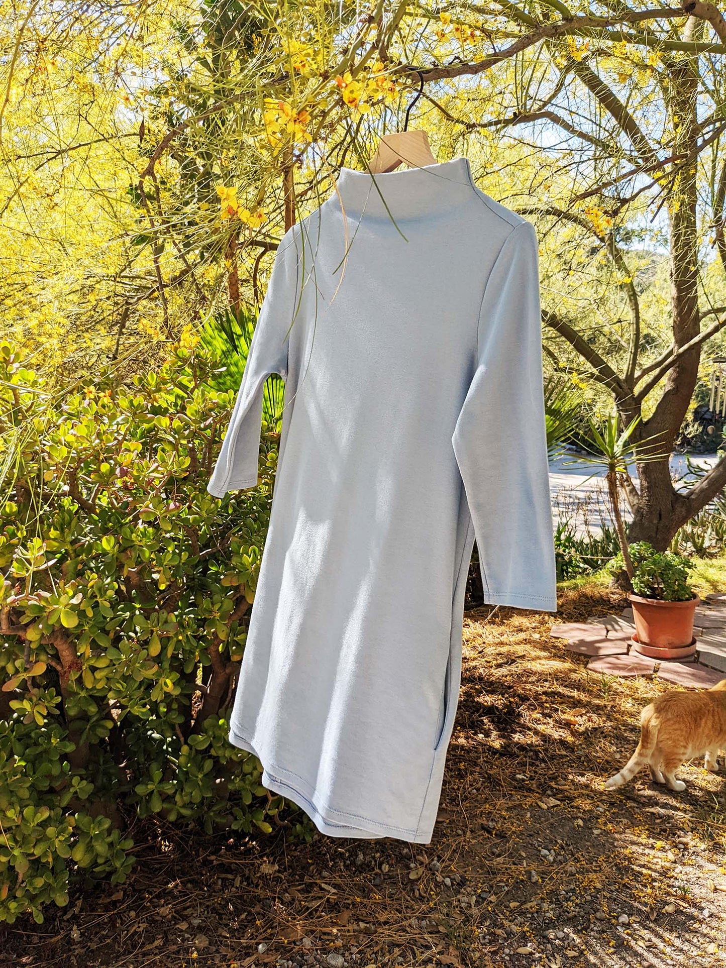 The T-Neck Tunic Dress