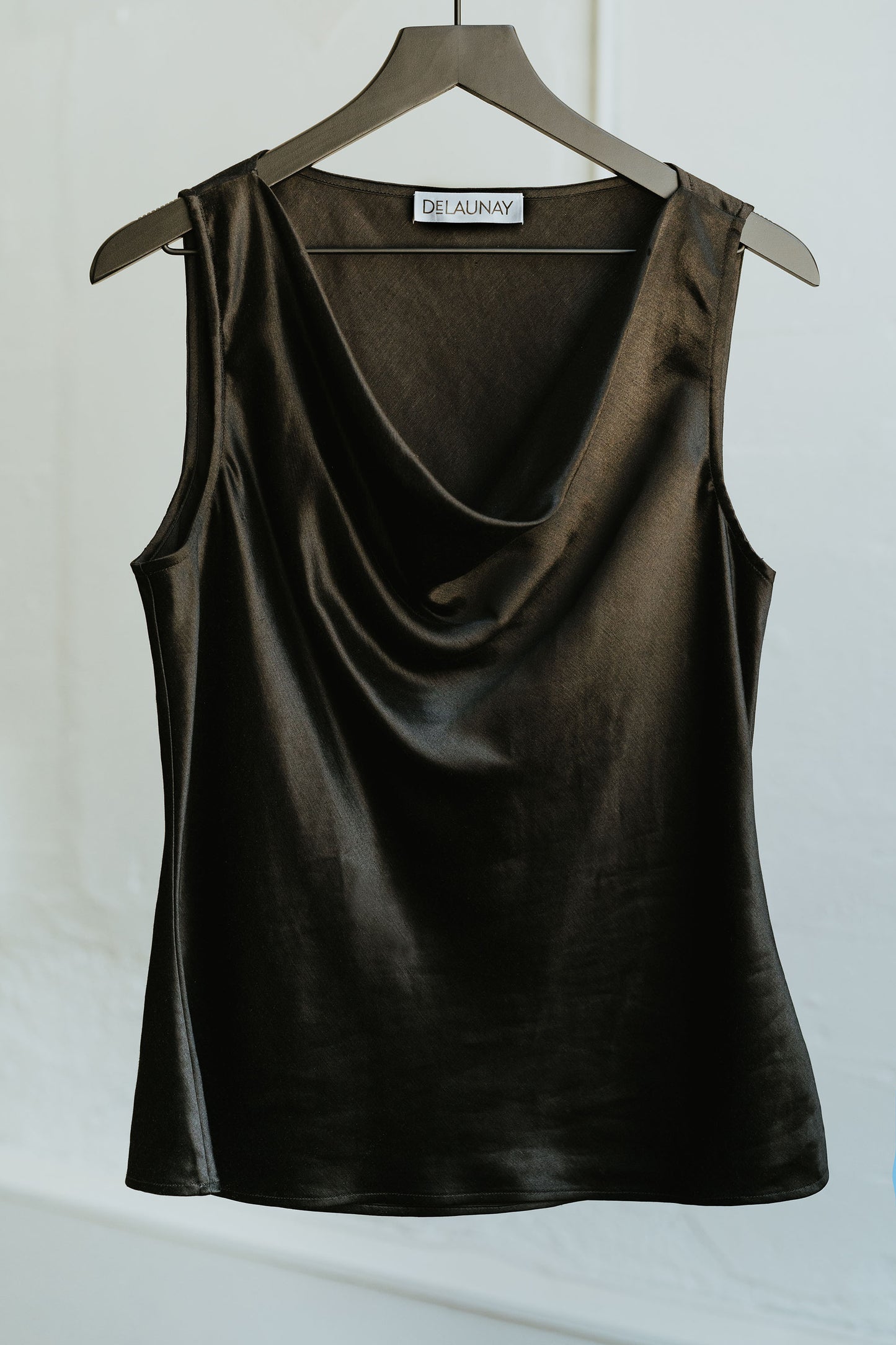 Cowl Neck Hemp/Silk Shell