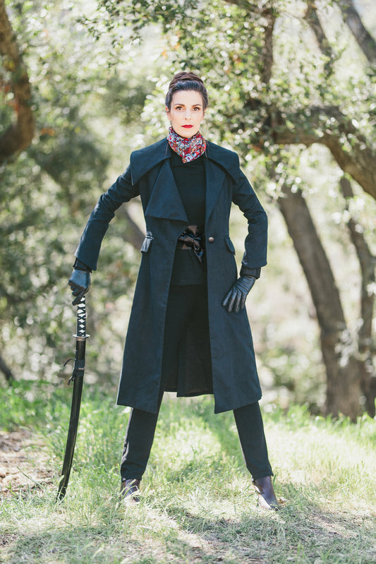 The Commander Hemp/Wool Coat