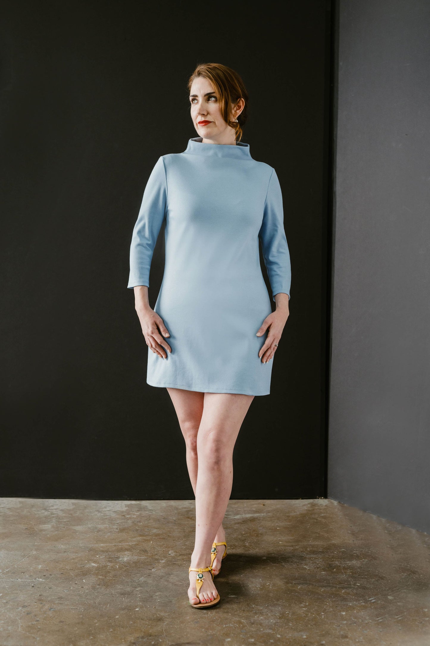 The T-Neck Tunic Dress