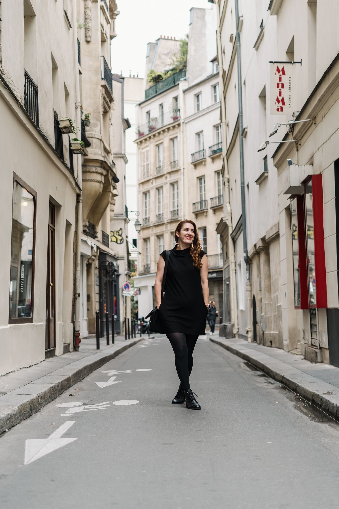 The T-Neck Cap-Sleeve Dress