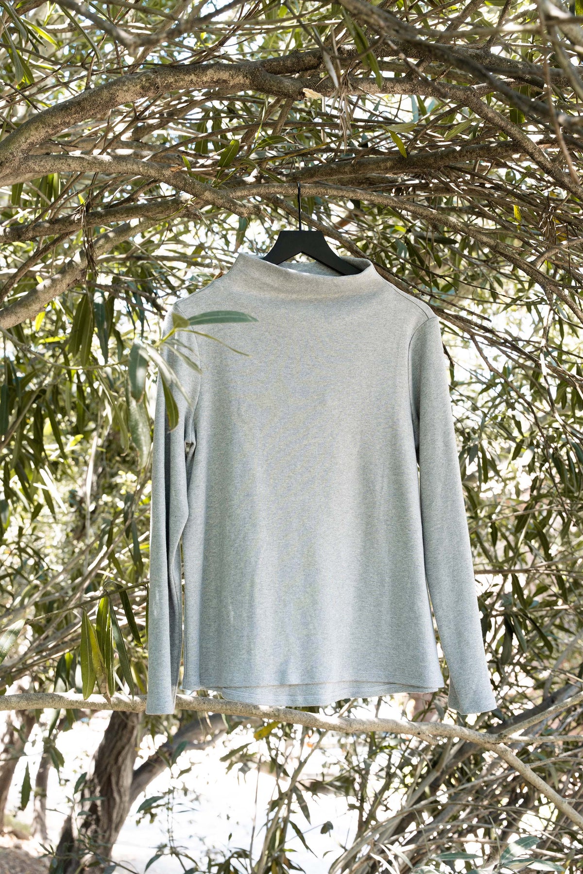 The T-Neck Organic Cotton Top