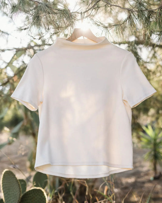 The T-Neck Crop Top