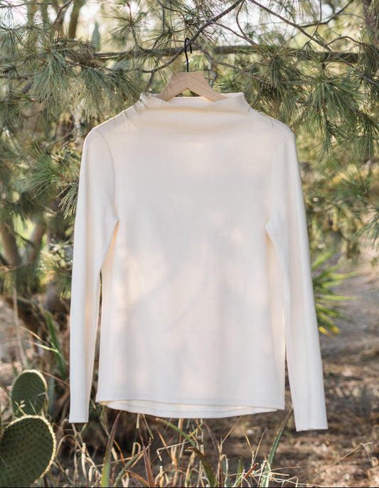 The T-Neck Organic Cotton Top