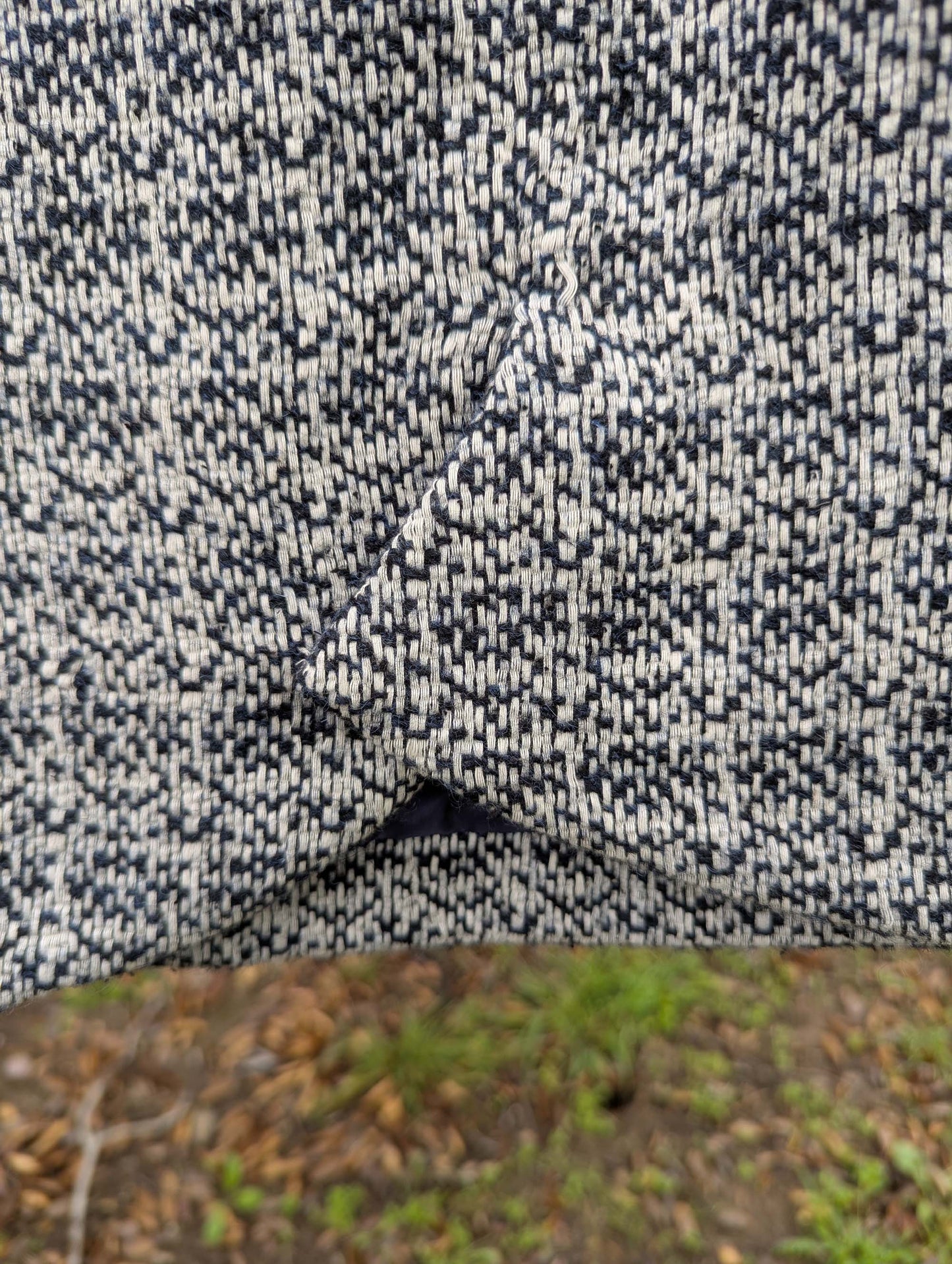 The Tweed Slant-Vent Skirt