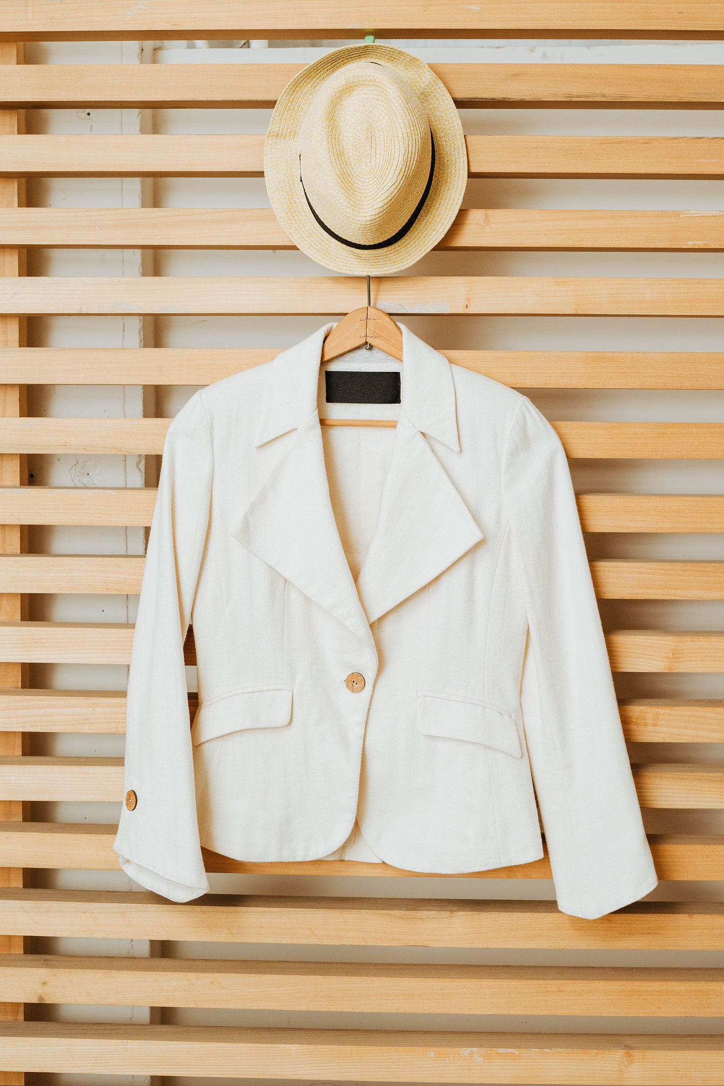 The Terra Cotton Herringbone Jacket
