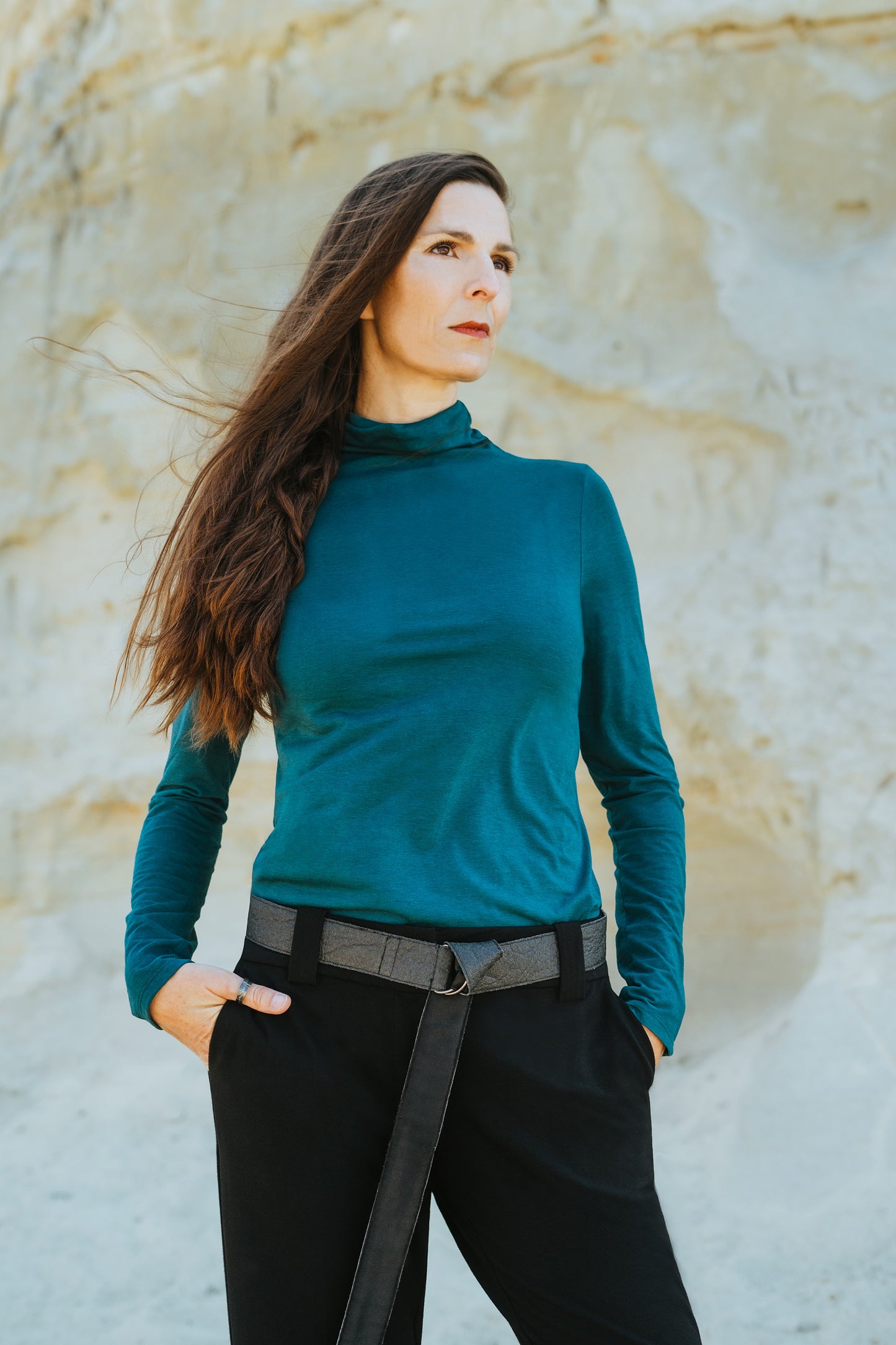 Turtleneck - Bamboo Viscose/Organic Cotton Jersey