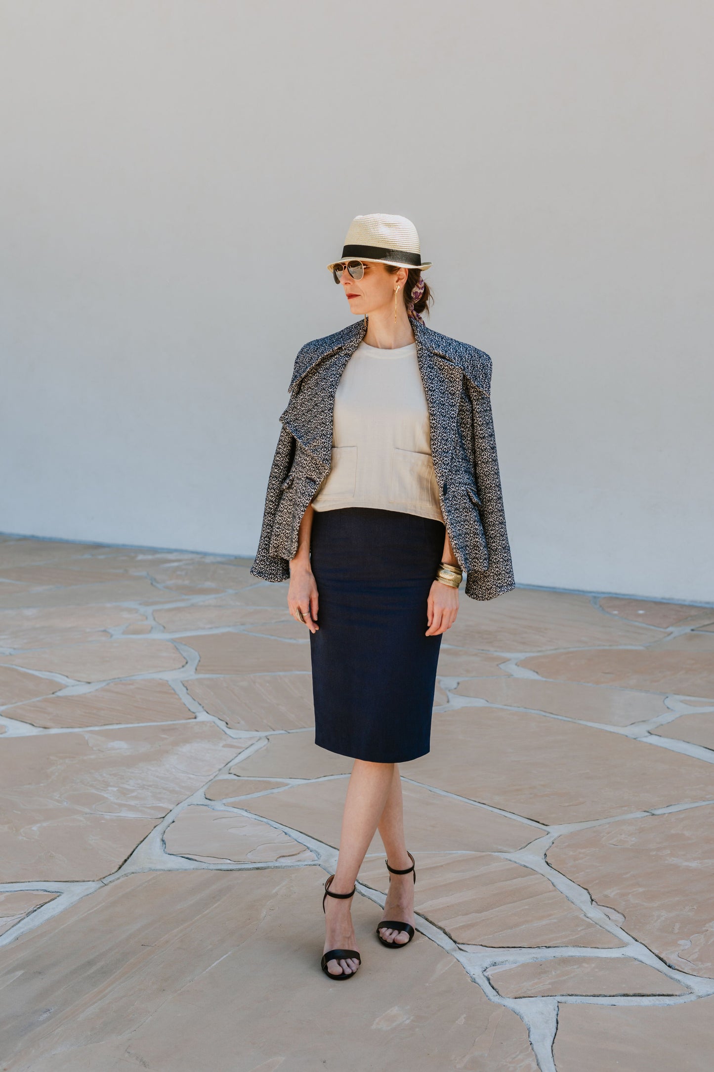 The Lady Tweed Hemp/Wool Jacket