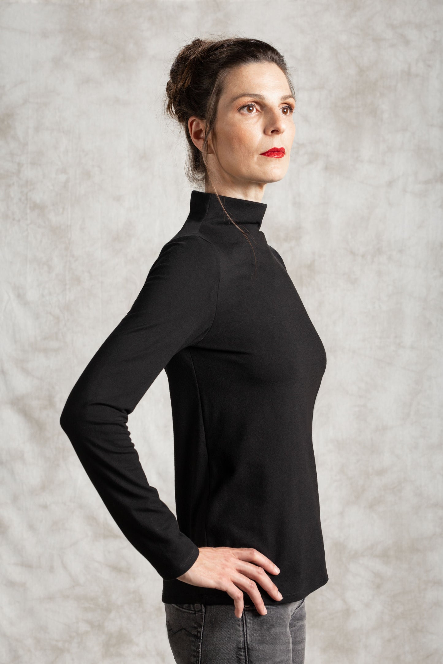 The T-Neck Ponte Top