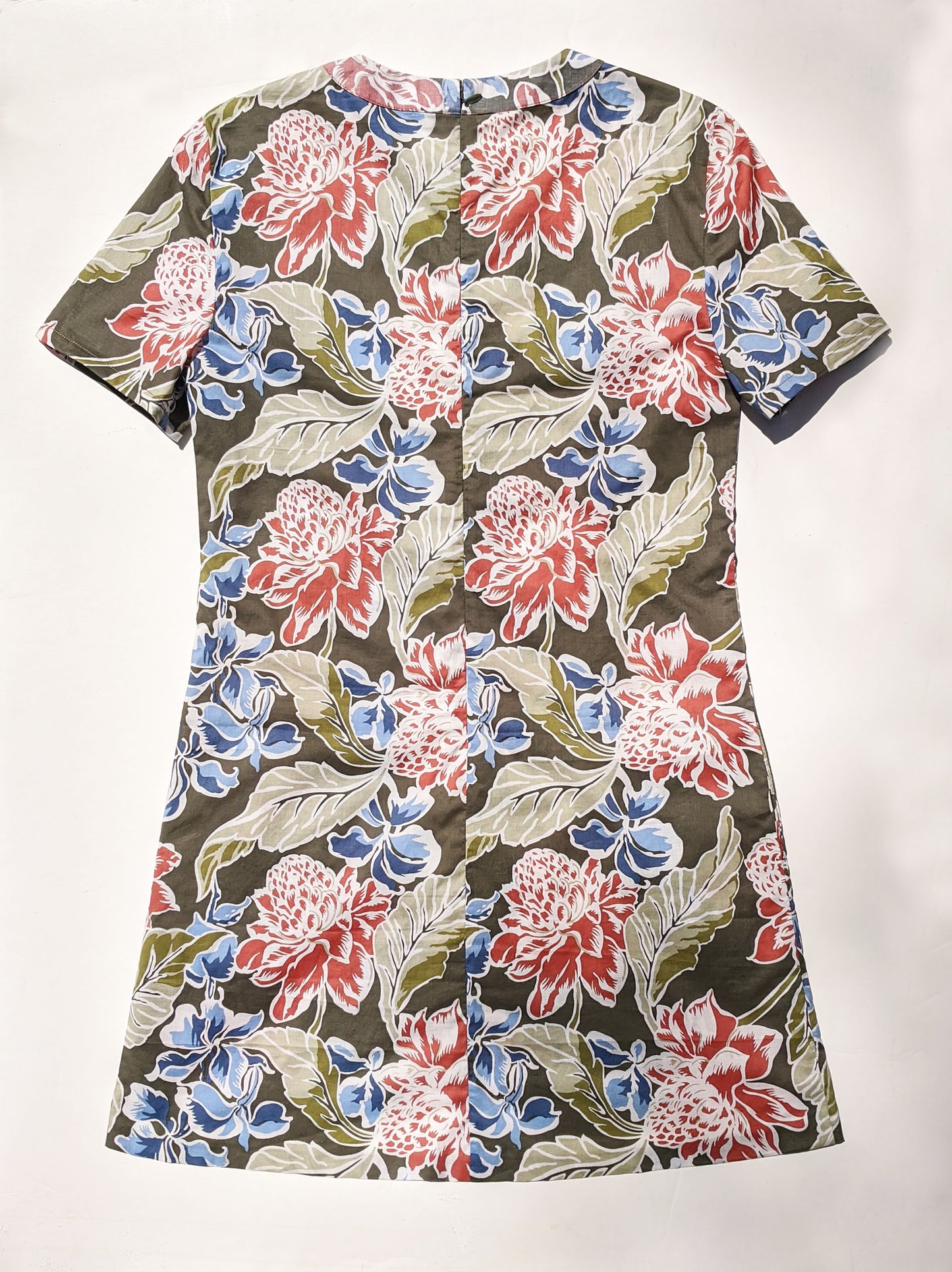 Floral Print Shift Dress