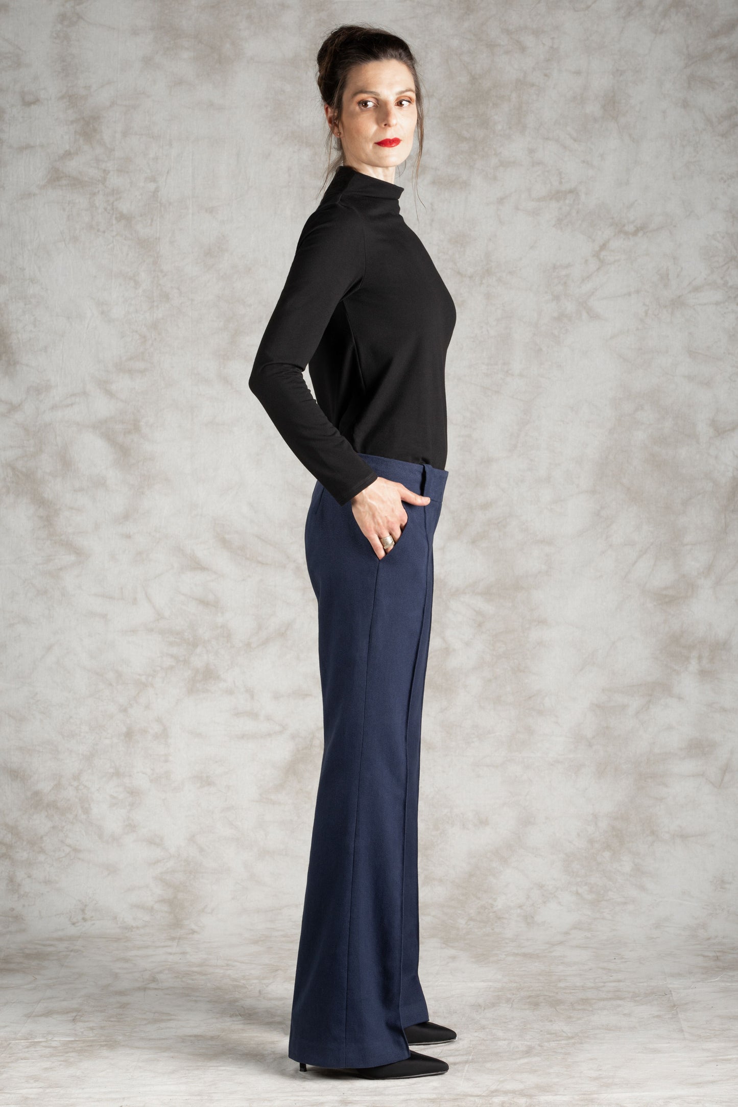 The Pin-Tuck Trouser