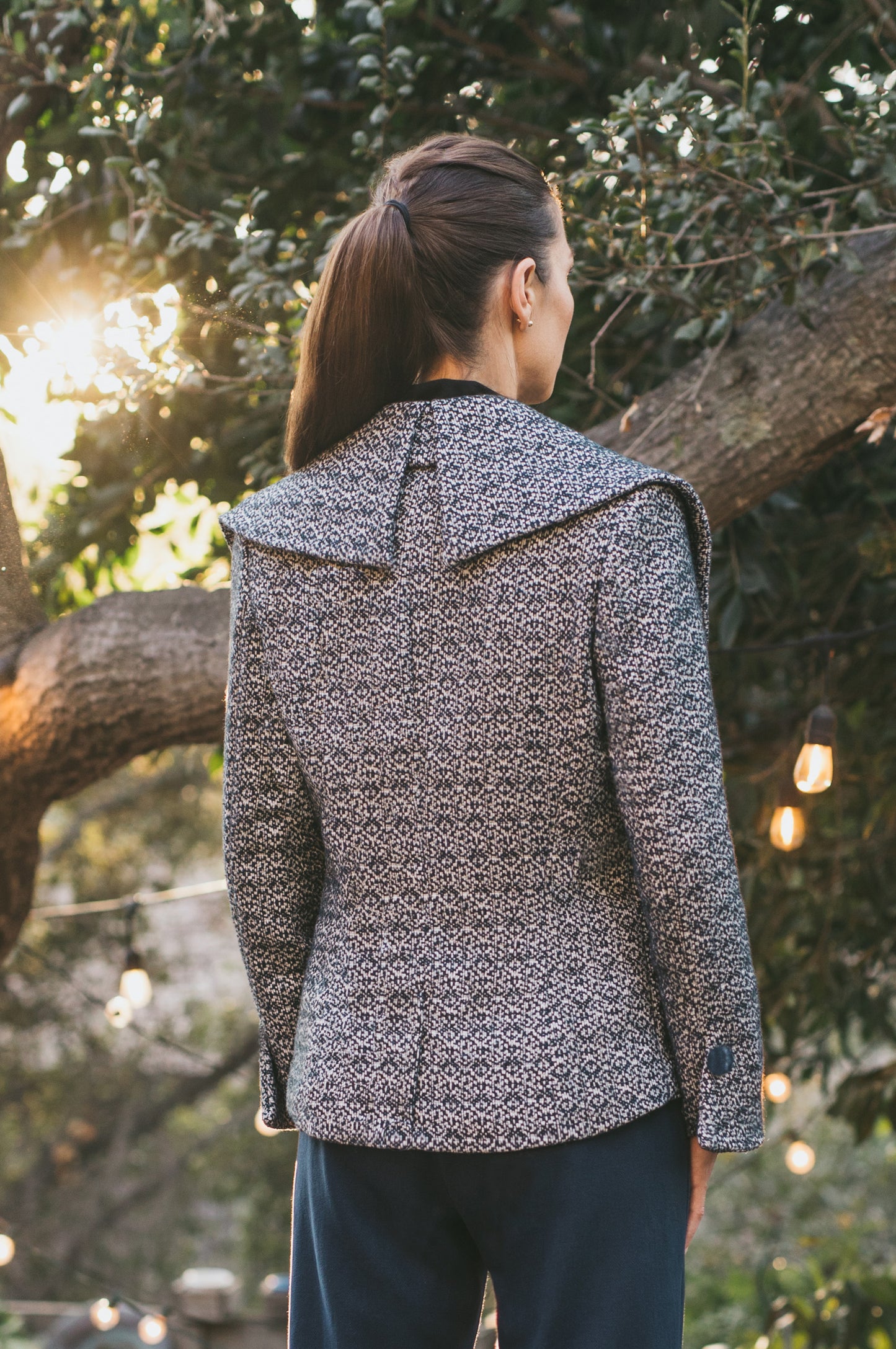 The Lady Tweed Hemp/Wool Jacket