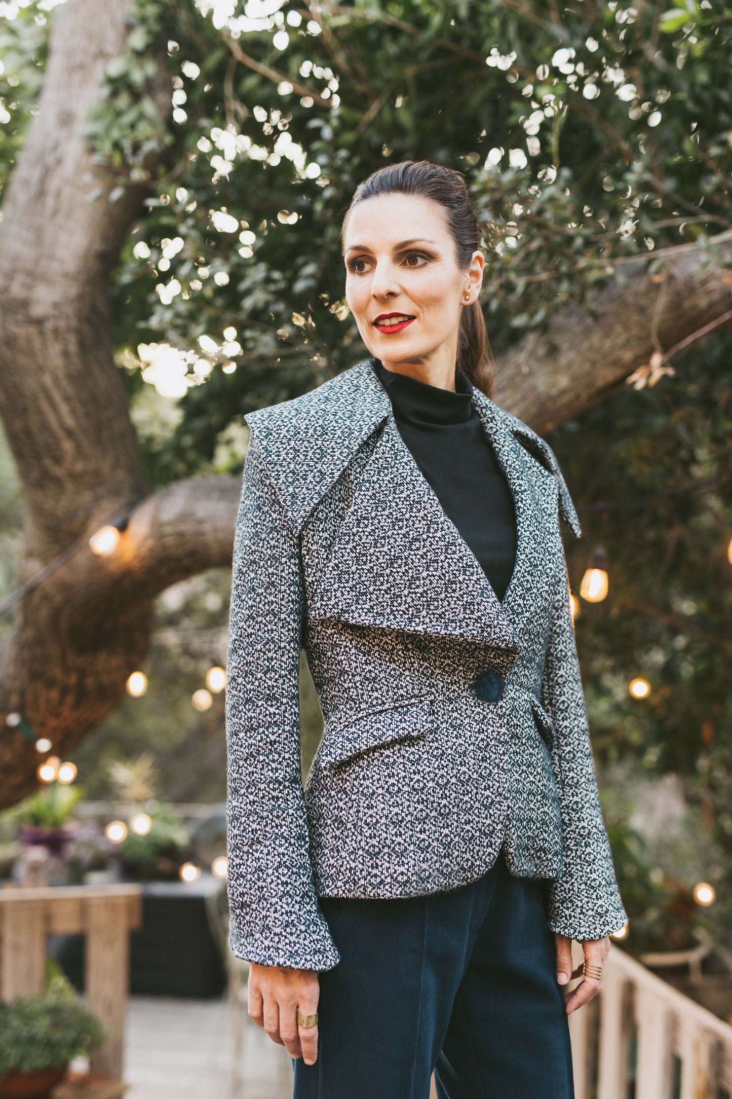 The Lady Tweed Hemp/Wool Jacket