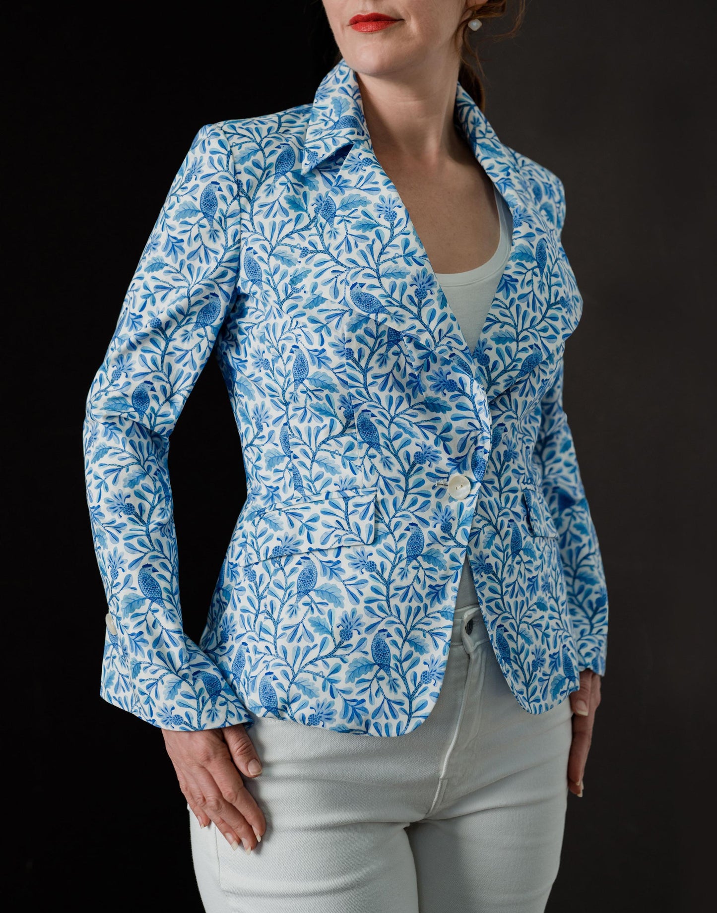 The Terra Printed Cotton Jacket